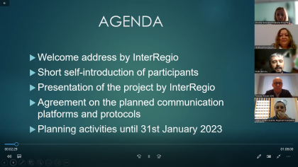 EduBot project launch meeting